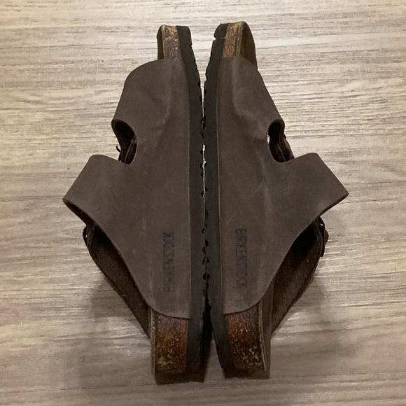 Birkenstock Arizona Birko-Flop Slide Sandal Brown Size 36 - Picture 9 of 14